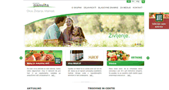 Desktop Screenshot of panvita.si